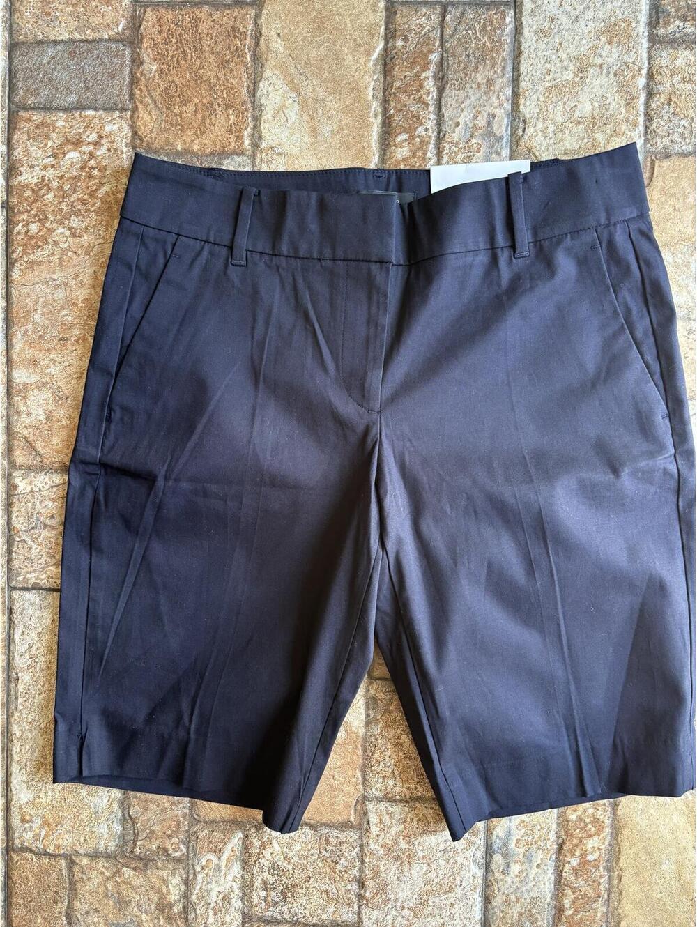Ann Taylor Navy Boardwalk Shorts Bermuda Classic Size 4